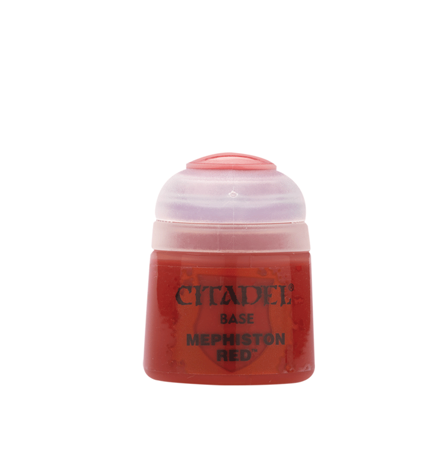 Warhammer Citadel Colour Base Paint: Mephiston Red 12ml