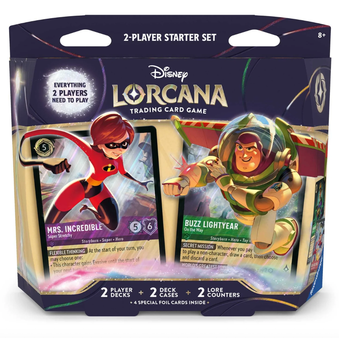 Disney Lorcana - 2 Player Starter Deck - Wilds Unknown - Set 12