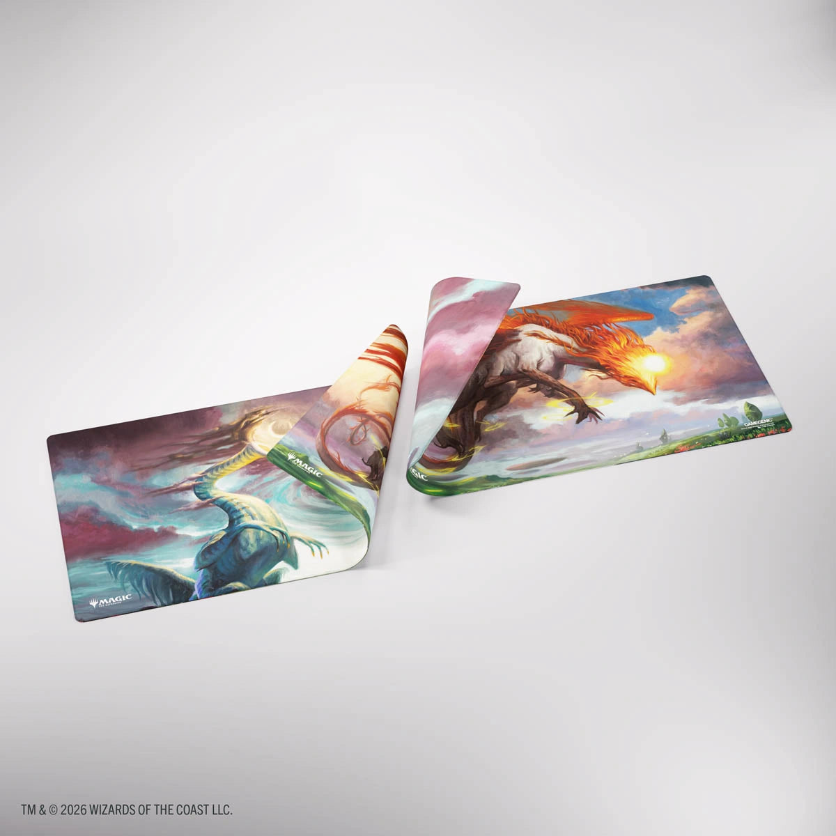 Gamegenic MTG Lorwyn Eclipsed Double-sided Playmat-Eirdu,Carrier of Dawn/Isilu,Carrier of Twilight