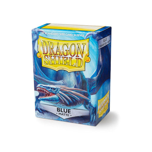 Dragon Shield - Matte Standard Size Sleeves 100pk - Blue