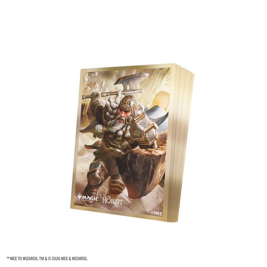 Magic: The Gathering The Hobbit Premium Art Sleeves - Thorin, Mountain-King - Gamegenic