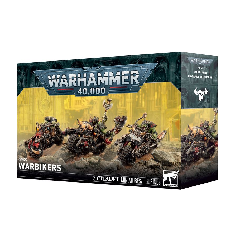 Warhammer 40K- Ork Warbikers