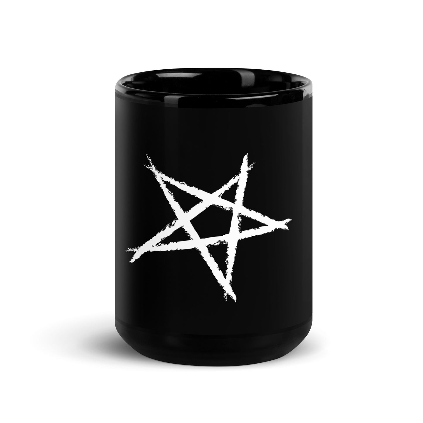 MTG Pentagram logo Black Glossy Mug