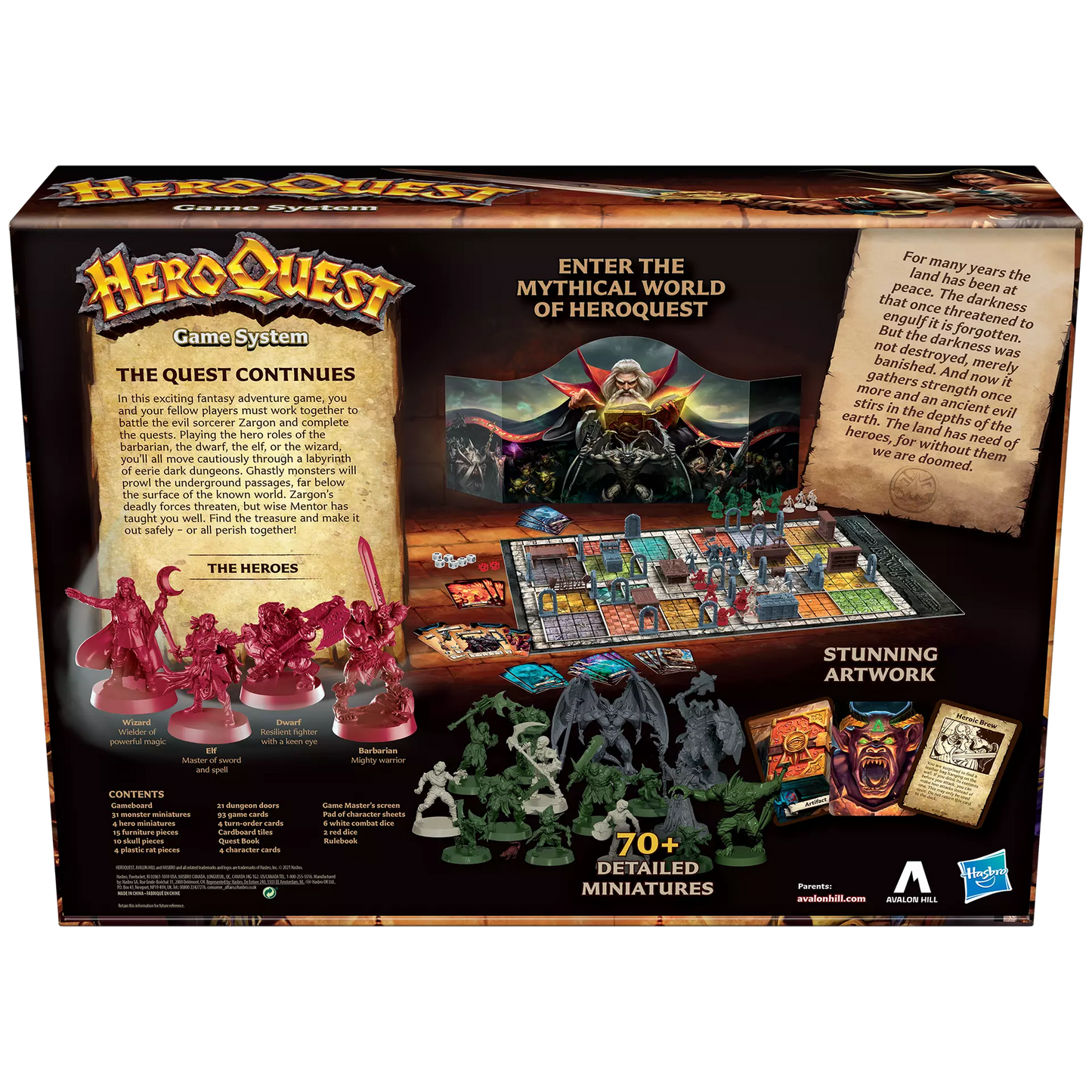 HeroQuest - Core game - Avalon Hill