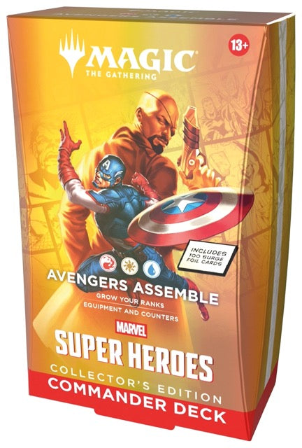 Magic: The Gathering: Marvel Super Heroes Collector's Edition Commander Avengers Assemble