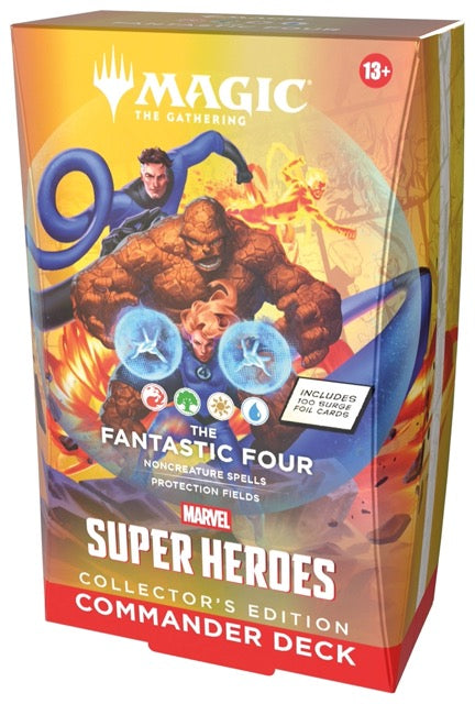 Magic: The Gathering: Marvel Super Heroes Collector's Edition Commander The Fantastic Four