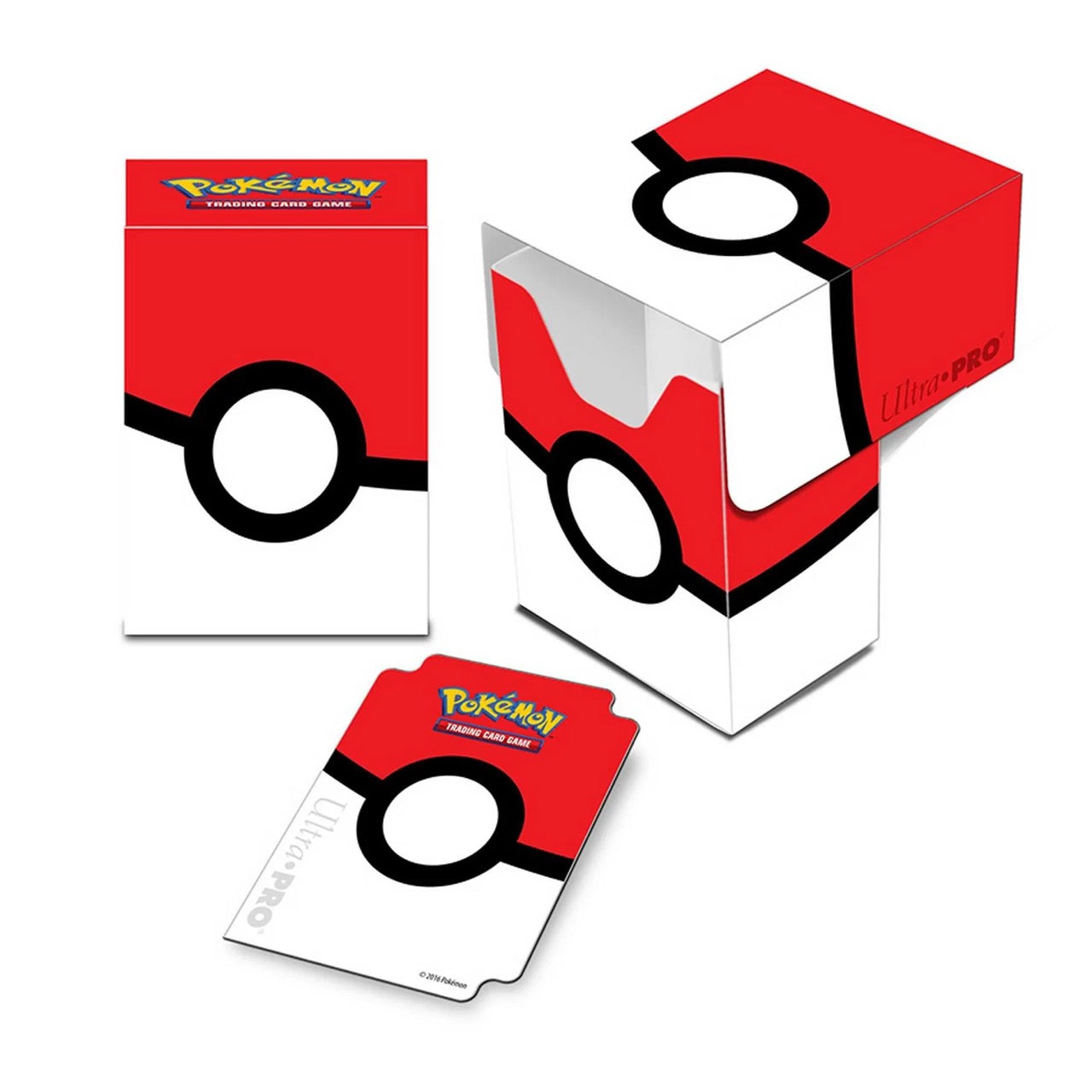 Ultra Pro - Pokemon Deck Shell - Red and white