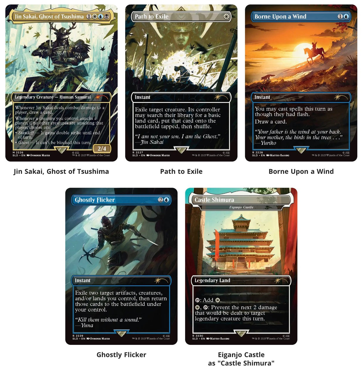 Magic: The Gathering - Secret Lair x Ghost of Tsushima