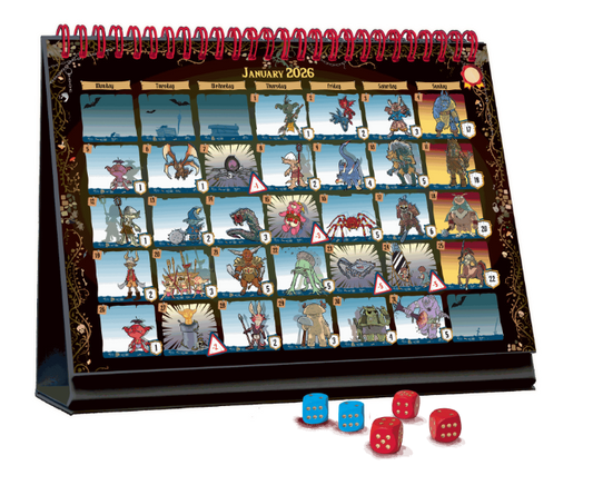365 Adventures – The Dungeon 2026 | Daily Adventure Calendar