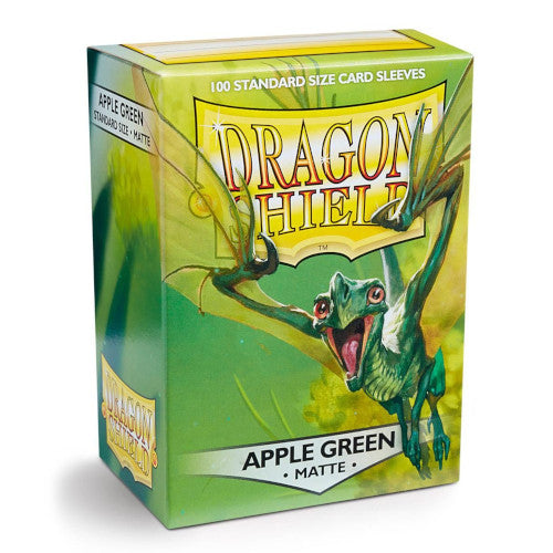 Dragon Shield - Matte Standard Size Sleeves 100pk -Apple Green