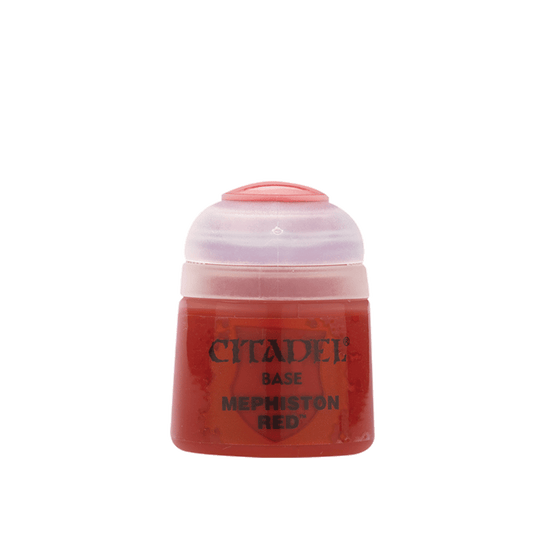 Warhammer Citadel Colour Base Paint: Mephiston Red 12ml