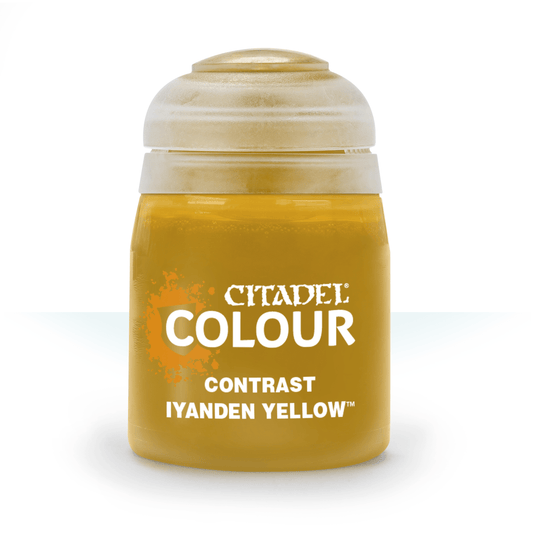 Warhammer Citadel Colour Contrast Paint: Iyanden Yellow 18ml