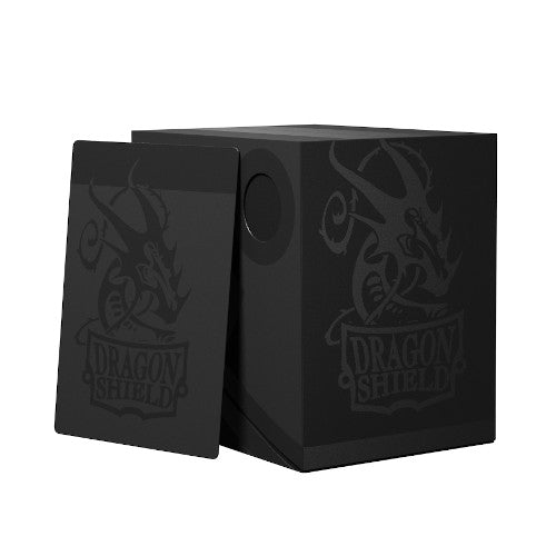 Dragon Shield - Double Shell Deck Box - Shadow Black