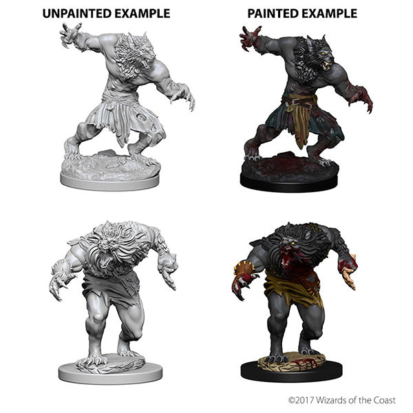 D&D Nolzurs Marvelous Miniatures: Werewolves - Wave 4