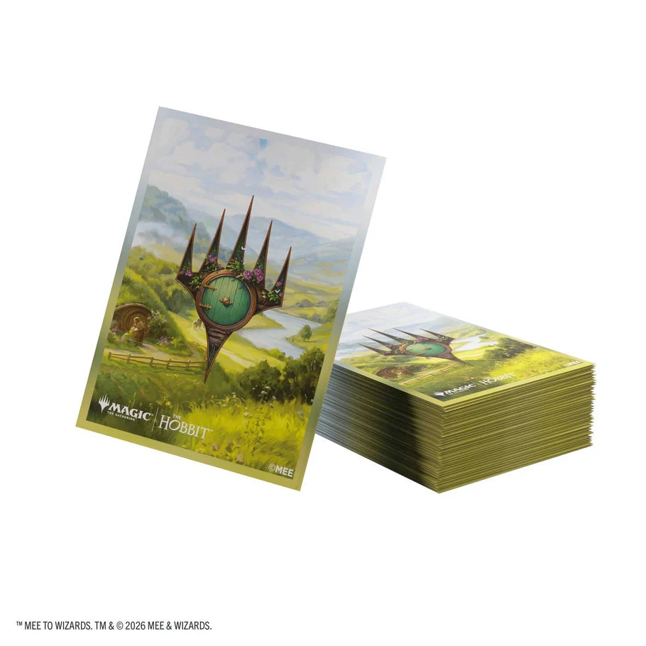 Magic: The Gathering The Hobbit Premium Art Sleeves - The Shire - Gamegenic