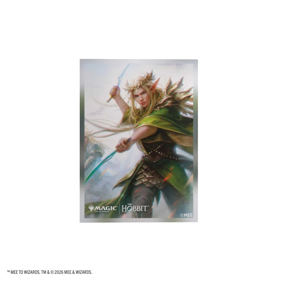 Magic: The Gathering The Hobbit Premium Art Sleeves - Thranduil, Sindarin Liege - Gamegenic
