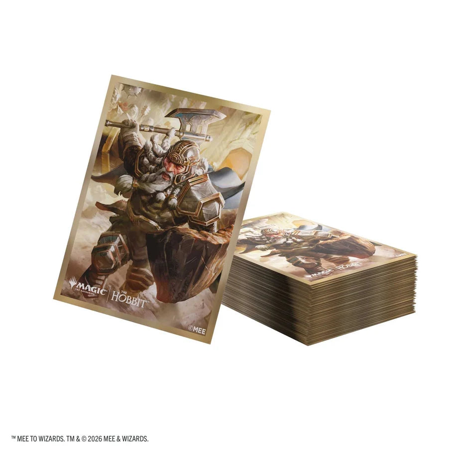 Magic: The Gathering The Hobbit Premium Art Sleeves - Thorin, Mountain-King - Gamegenic