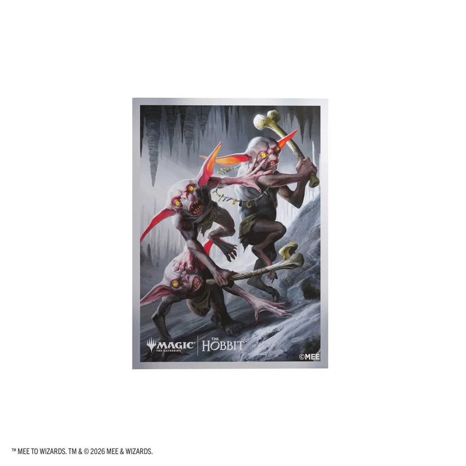 Magic: The Gathering The Hobbit Premium Art Sleeves - Goblin Army Token - Gamegenic