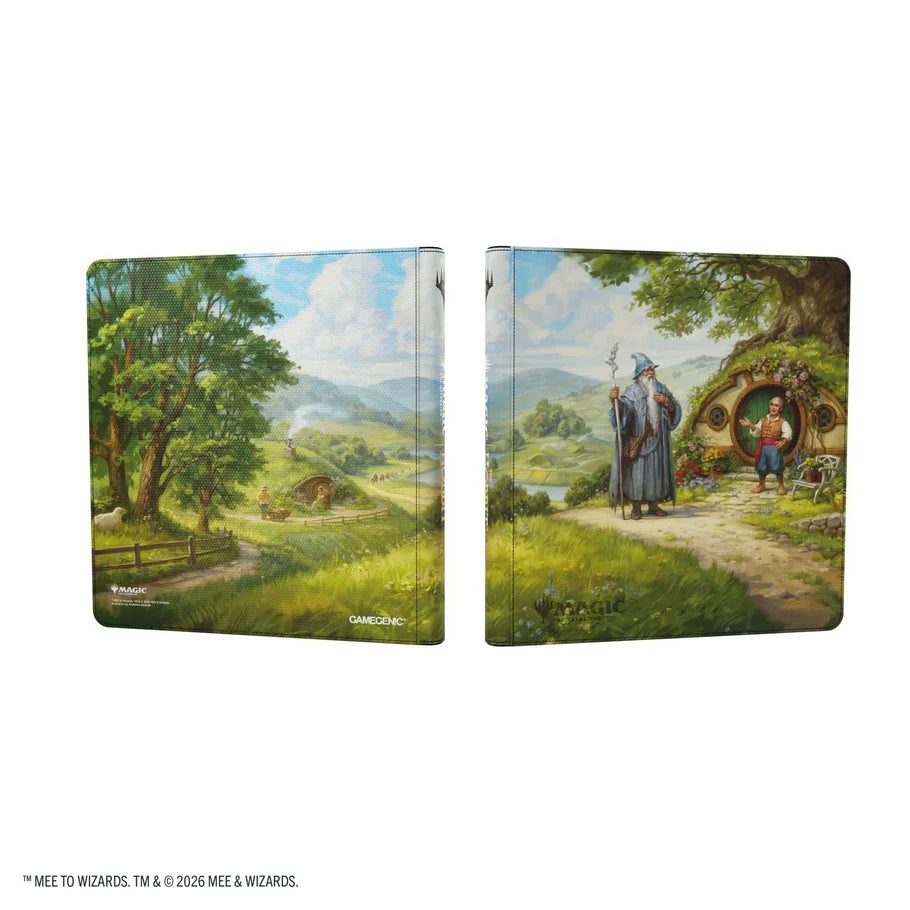 Magic: The Gathering The Hobbit Zip-Up Album 24-Pocket - The Shire - Gamegenic