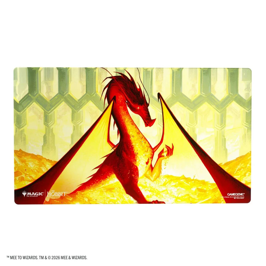 Magic: The Gathering The Hobbit Shiny Playmat - Smaug the Golden - Gamegenic