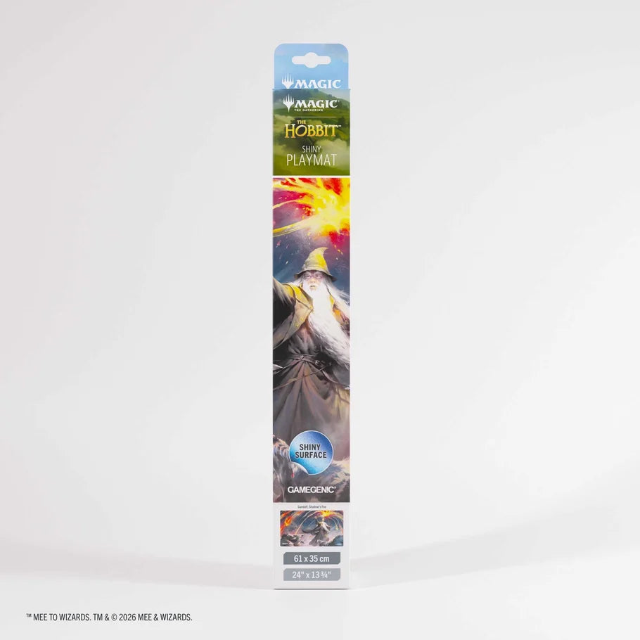 Magic: The Gathering The Hobbit Shiny Playmat - Gandalf, Shadow's Foe - Gamegenic
