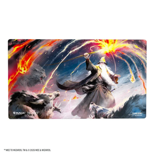 Magic: The Gathering The Hobbit Shiny Playmat - Gandalf, Shadow's Foe - Gamegenic