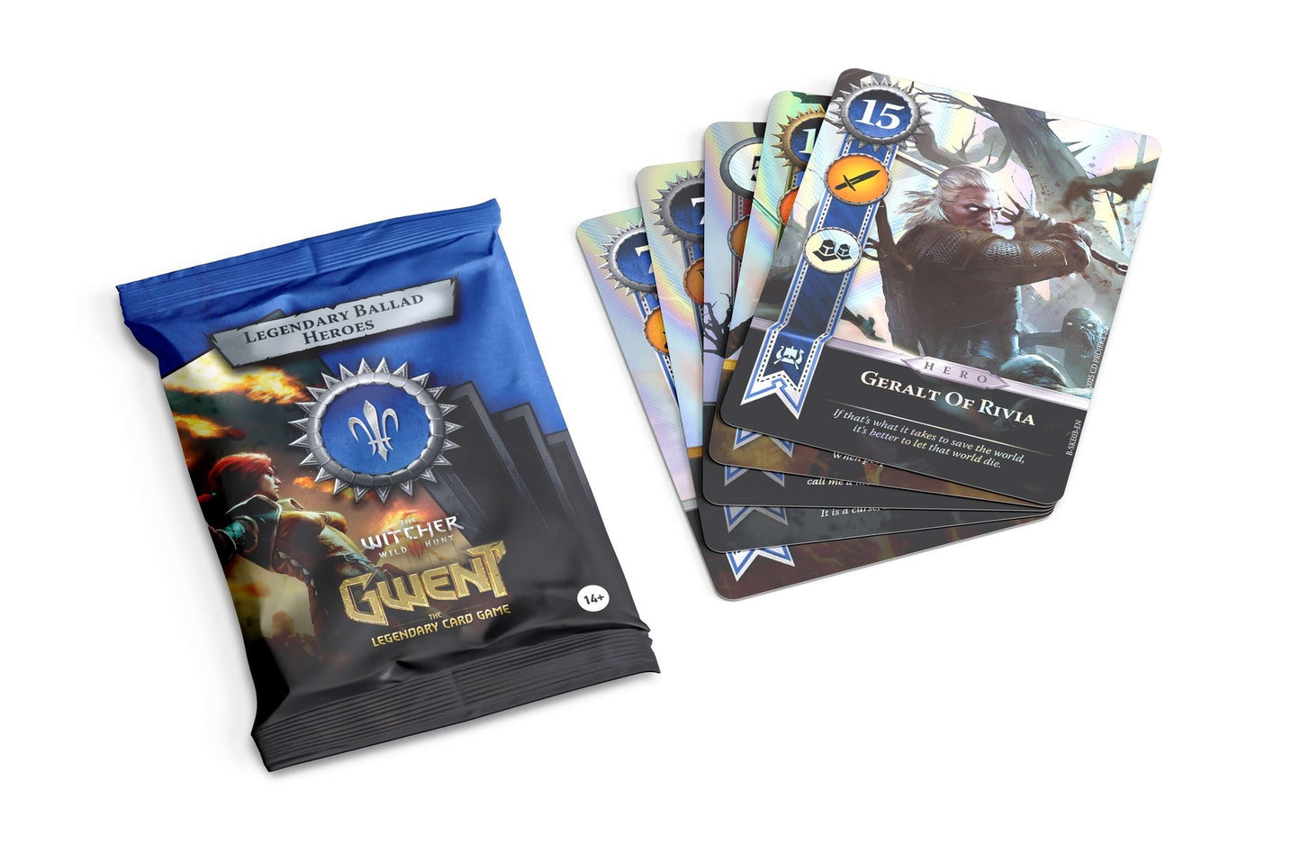 Gwent: 10 Legendary Ballad Heroes North Realms Foil Cards