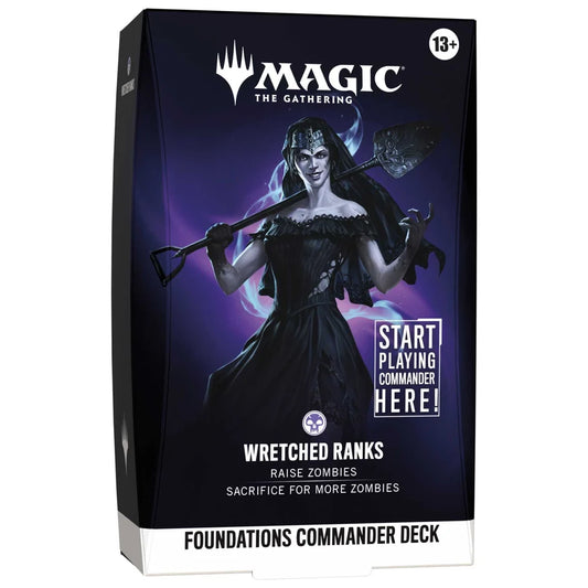 Magic the Gathering-Foundations Commander Deck-Wretched Ranks