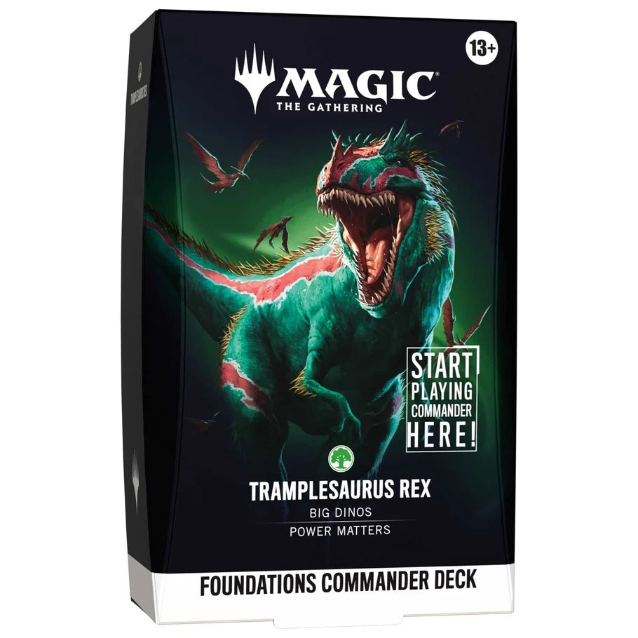 Magic the Gathering-Foundations Commander Deck-Tramplesaurus Rex
