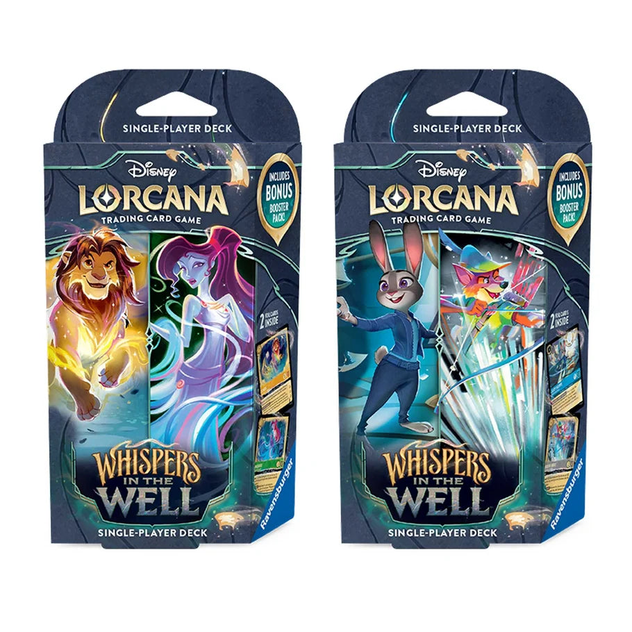Lorcana- Whispers in the Well- Amber and Emerald