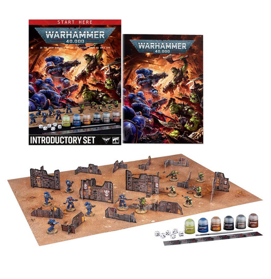 New Warhammer 40K Introductory Set- Orks VS Space Marines