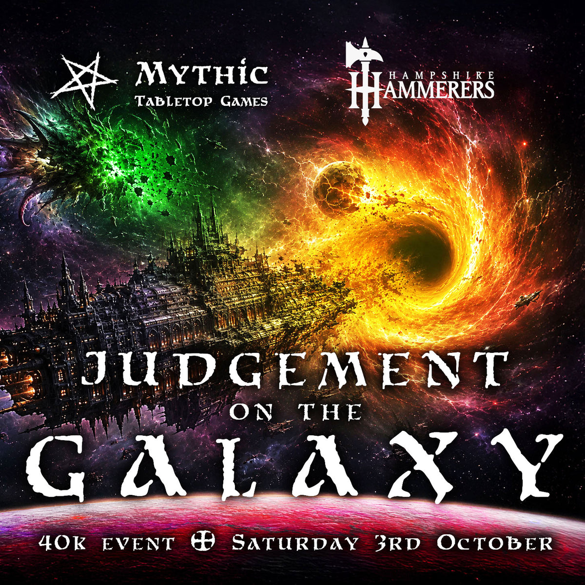Judgement on the Galaxy - Warhammer 40k event - Saturday 3rd October