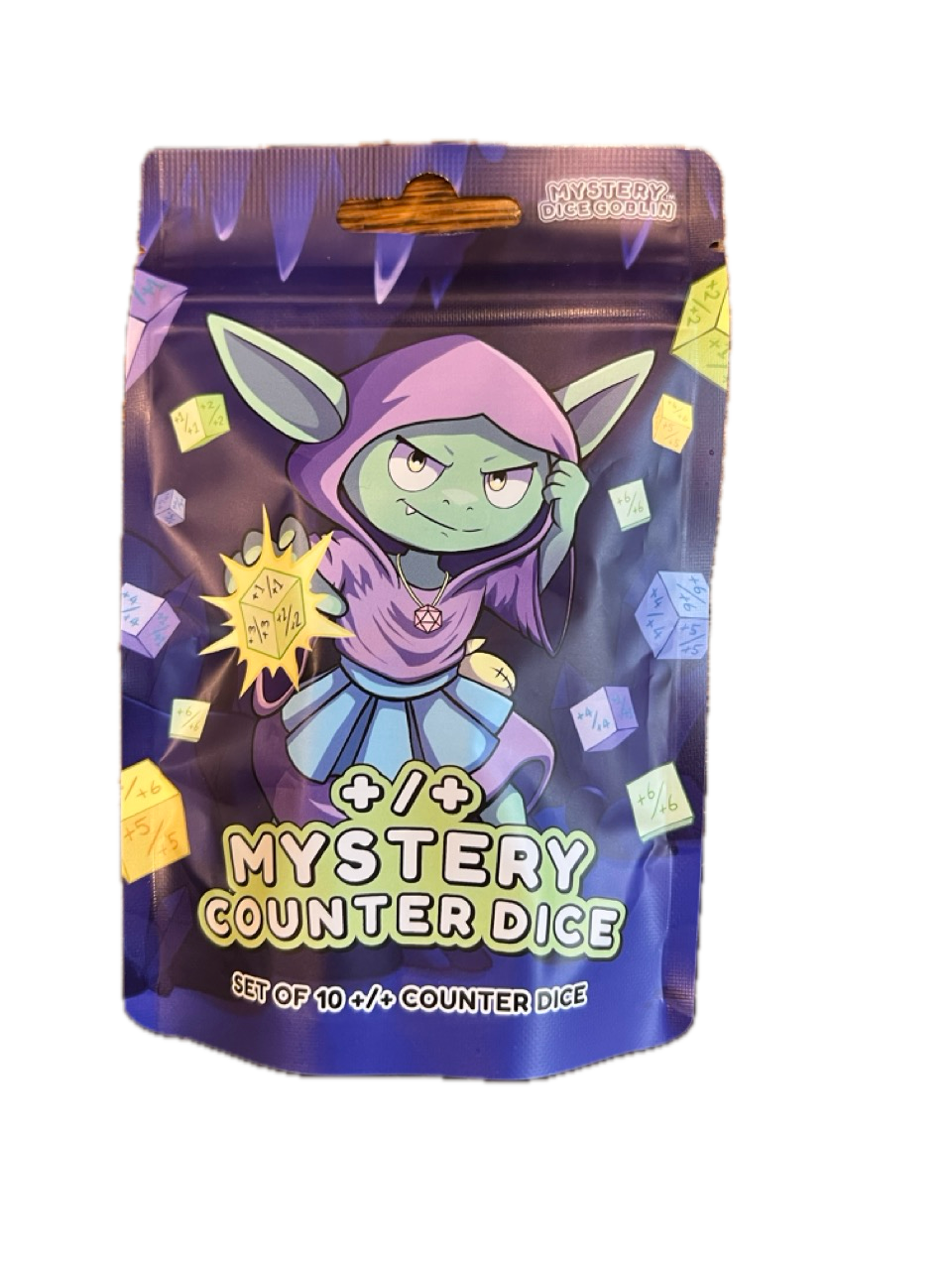 +/+ Mystery Counter Dice