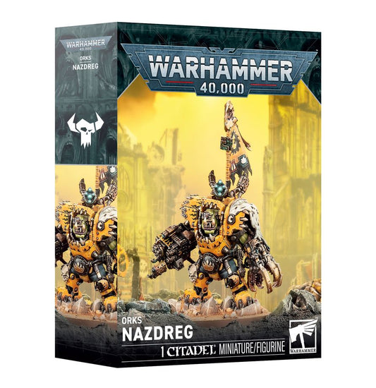 Games Workshop Warhammer 40,000 Orks: Nazdreg – Bad Moons Ork Warlord Miniature