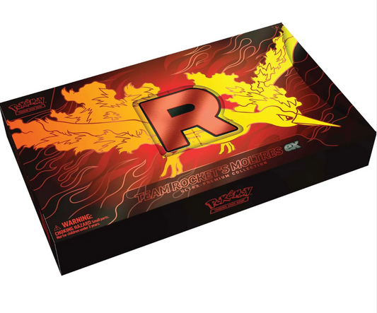 Pokémon TCG: Team Rocket's Moltres ex Ultra-Premium Collection