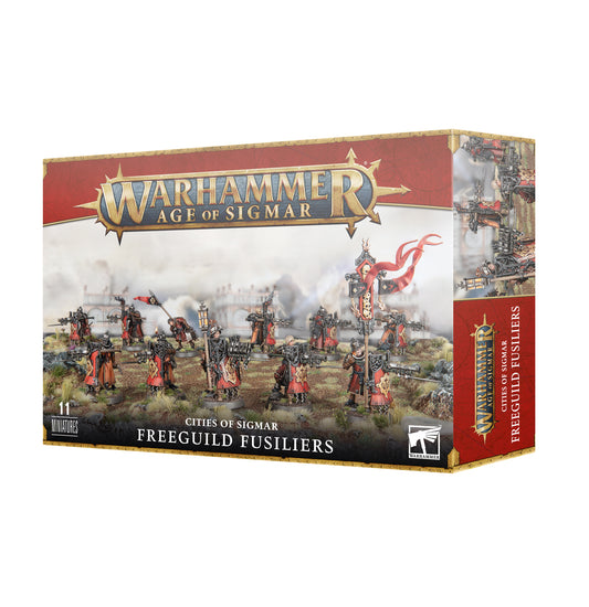 Warhammer Age of Sigmar Cities of Sigmar - Freeguild Fusiliers