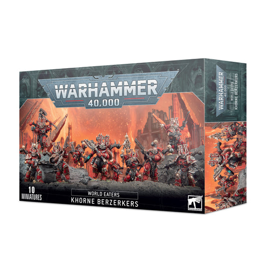 Warhammer 40K World Eaters - Khorne Berzerkers