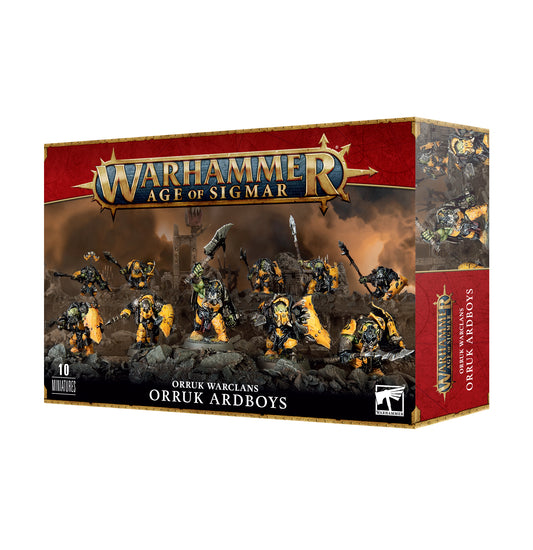 Warhammer Age of Sigmar Orruk Warclans - Orruk Ardboyz