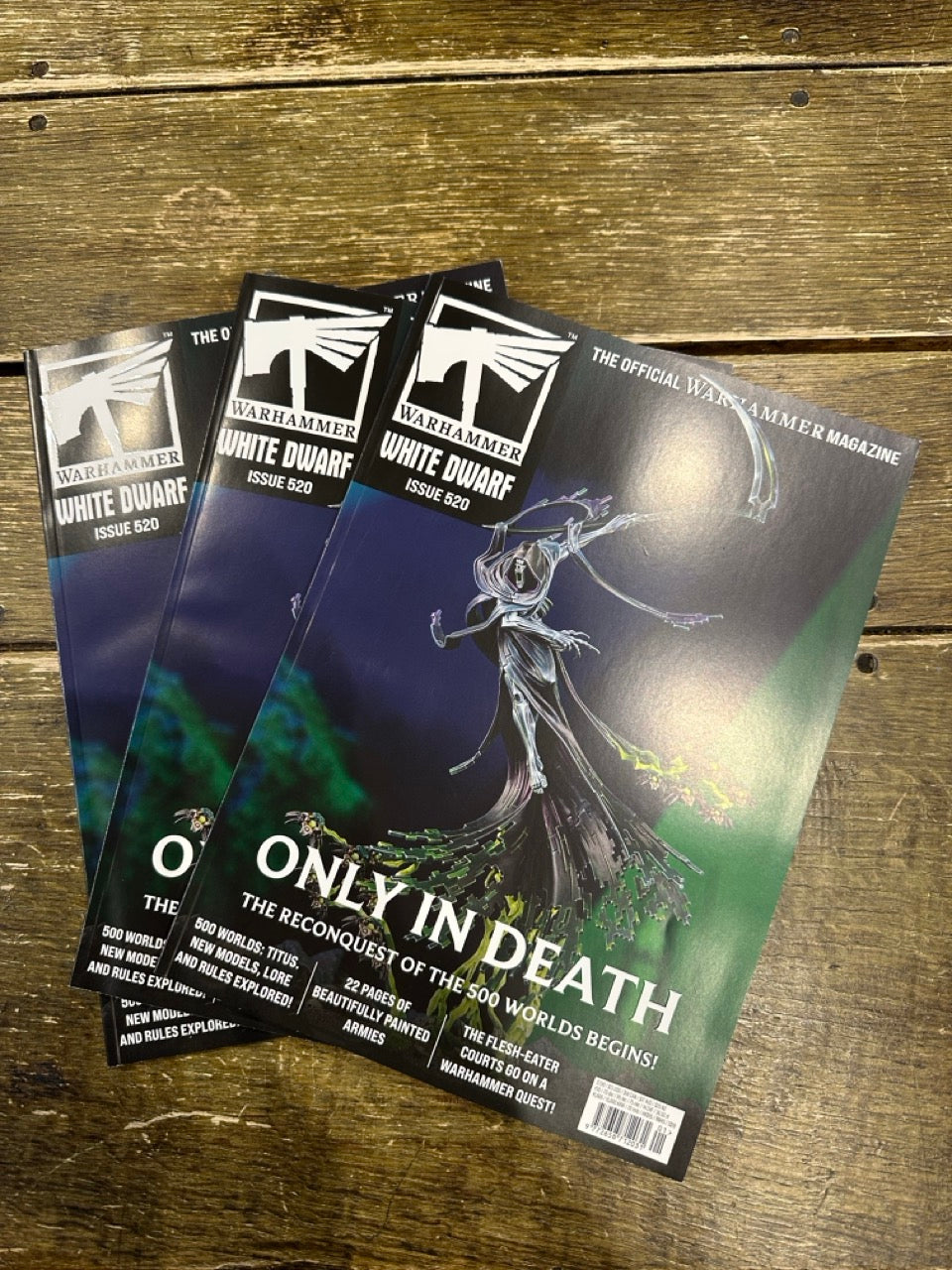 Warhammer White Dwarf Magazine Issue 520