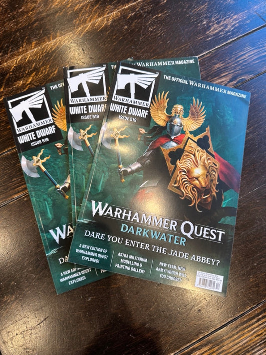 Warhammer White Dwarf Magazine 519
