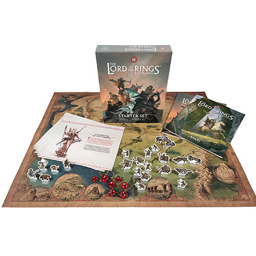 The Lord of the Rings Roleplaying Starter Set - Over Hill and Under Hill - Starter Set - 5E