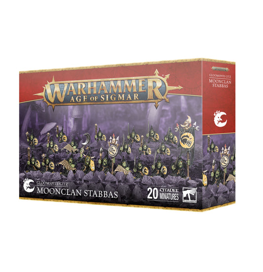 Warhammer Age of Sigmar Gloomspite Gitz - Moonclan Stabbas