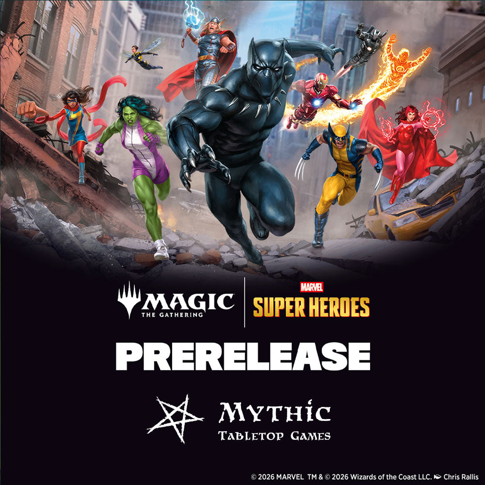 Saturday Night | MTG Marvel Superheroes | Prerelease - 20th June 6pm