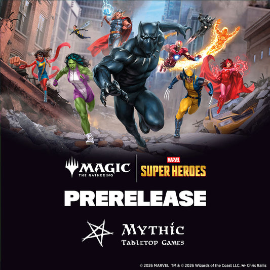 Saturday Night | MTG Marvel Superheroes | Prerelease - 20th June 6pm