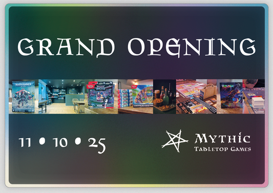 Mythic Tabletop Games Grand Opening 2025