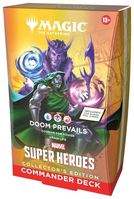 Magic: The Gathering: Marvel Super Heroes Collector's Edition Commander Doom Prevails (Copy)