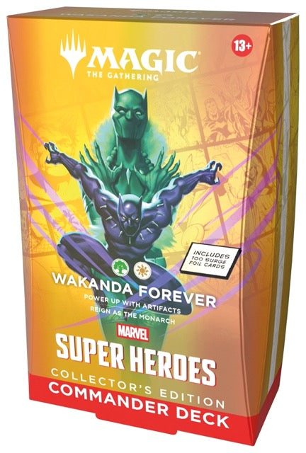 Magic: The Gathering: Marvel Super Heroes Collector's Edition Commander Wakanda Forever