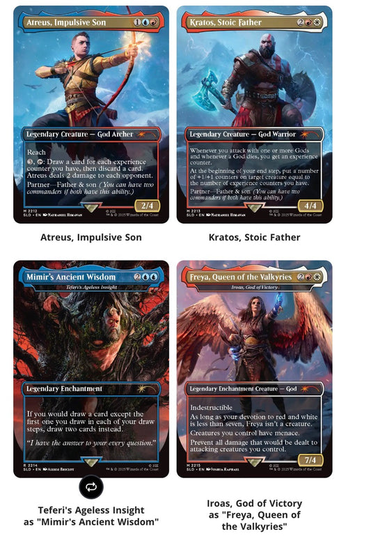 Magic: The Gathering - Secret Lair x PS2 God of War Norse