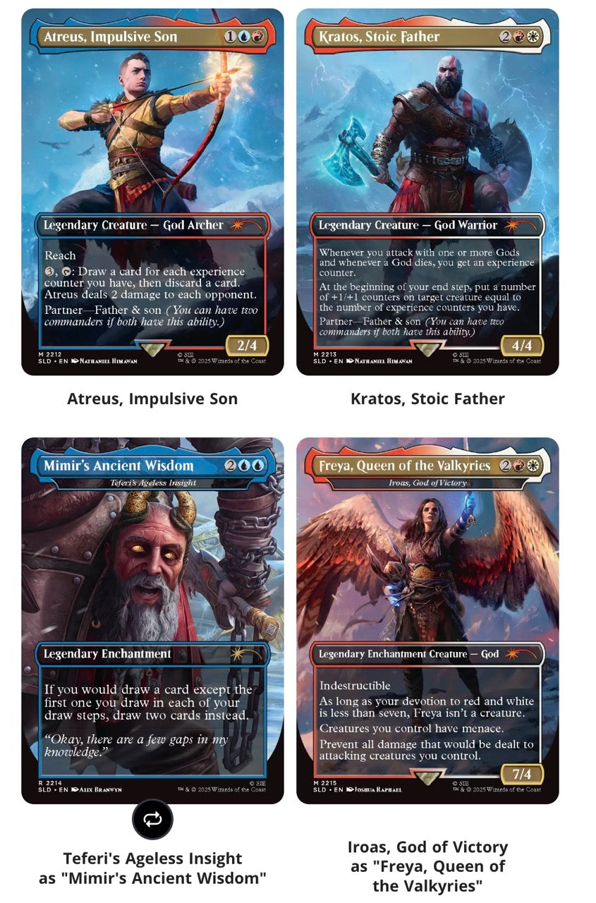 Magic: The Gathering - Secret Lair x PS2 God of War Norse