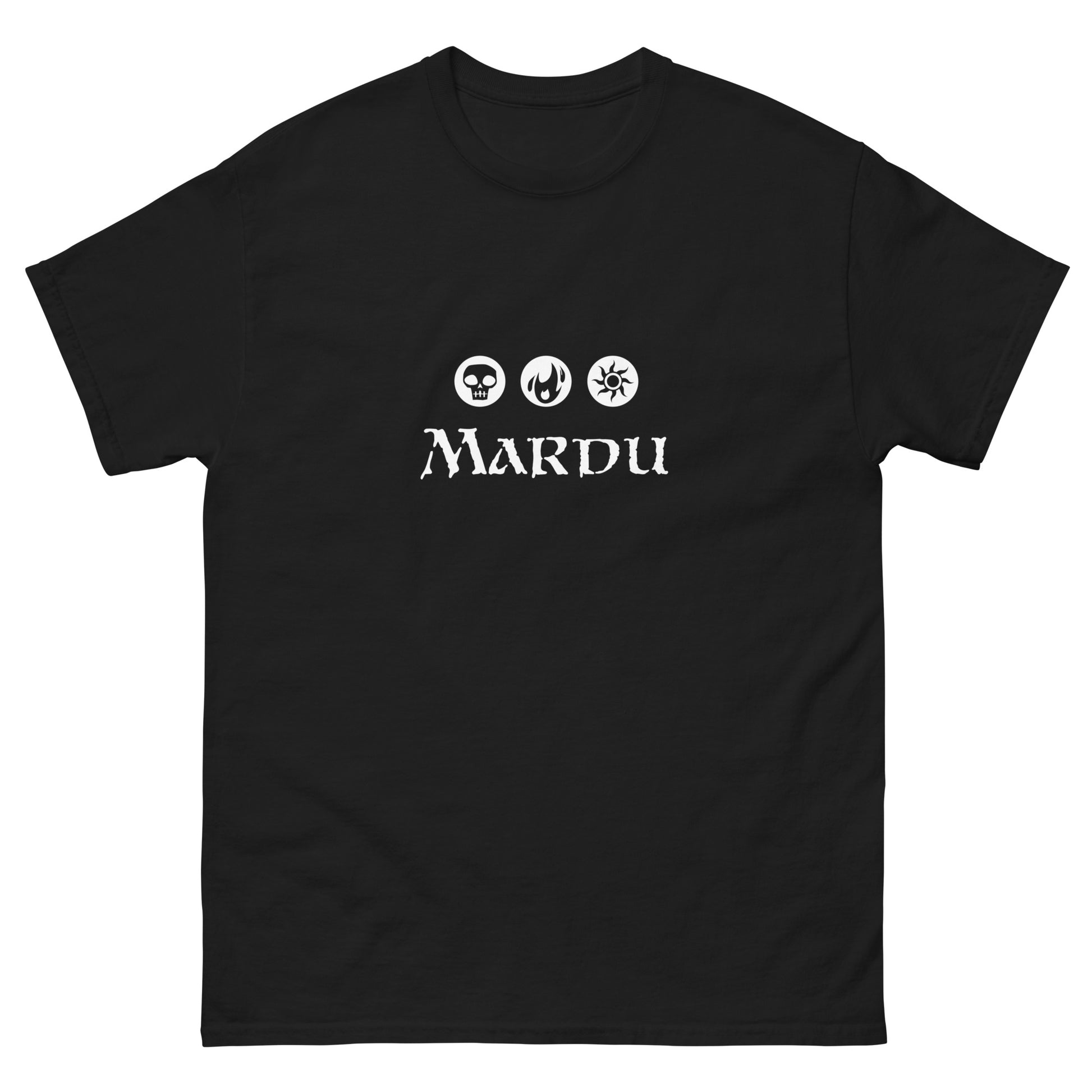 MTG Mardu cotton t-shirt in black, red, grey or white